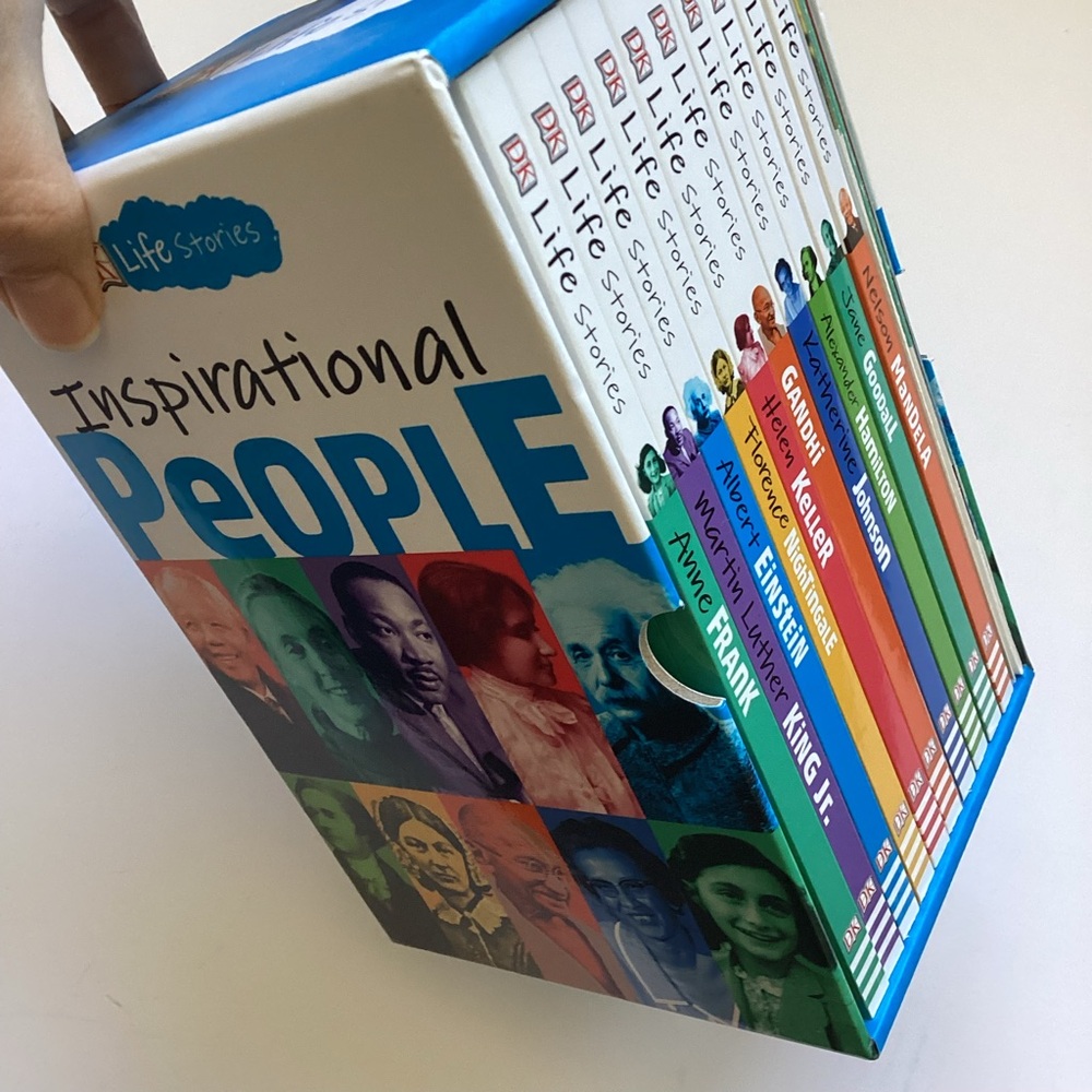 NWOT Box set Life stories of Inspirational people books